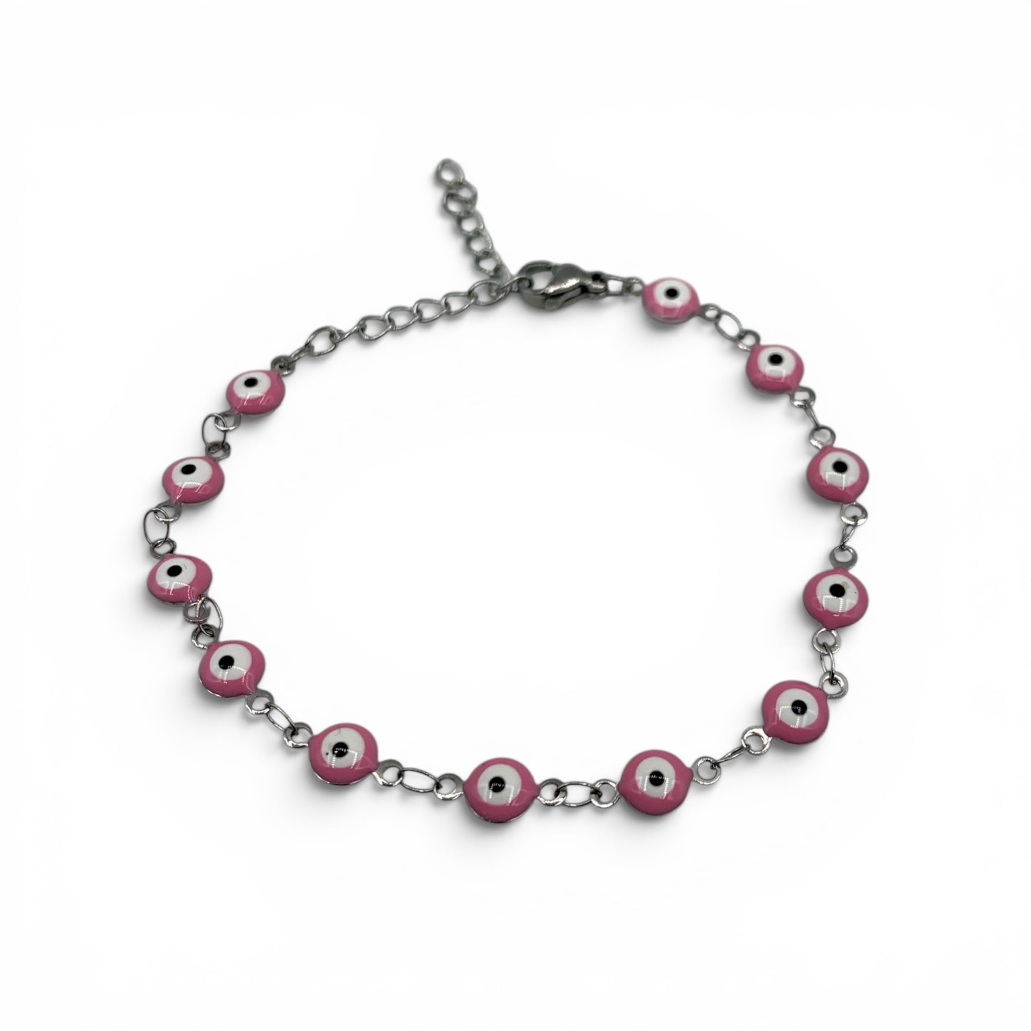 Bracelet - The Eye Pink Chain